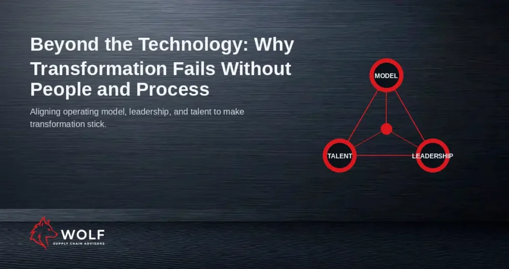 Beyond the Technology Why Transformation Fails Without People and Process
