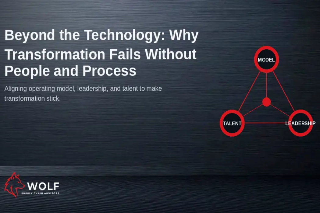 Beyond the Technology Why Transformation Fails Without People and Process