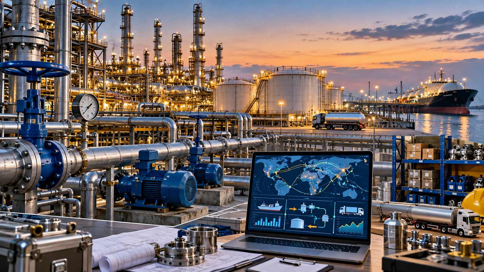Energy Supply Chain Control Hub