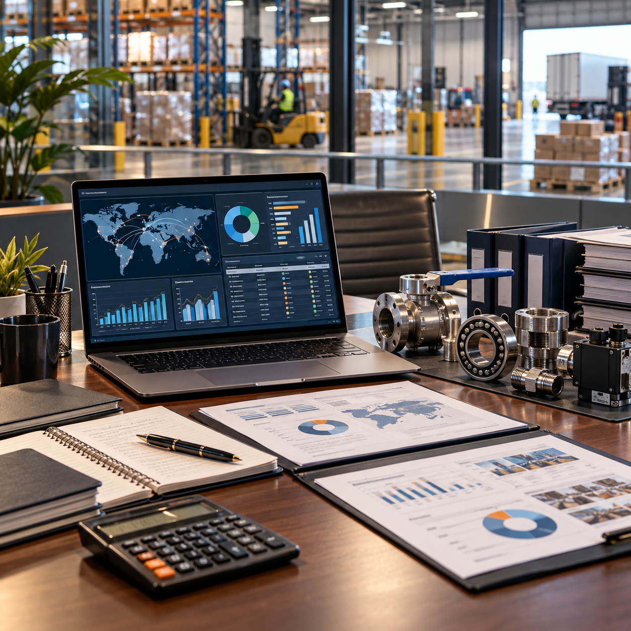 Industrial Supply Chain Analytics Workspace