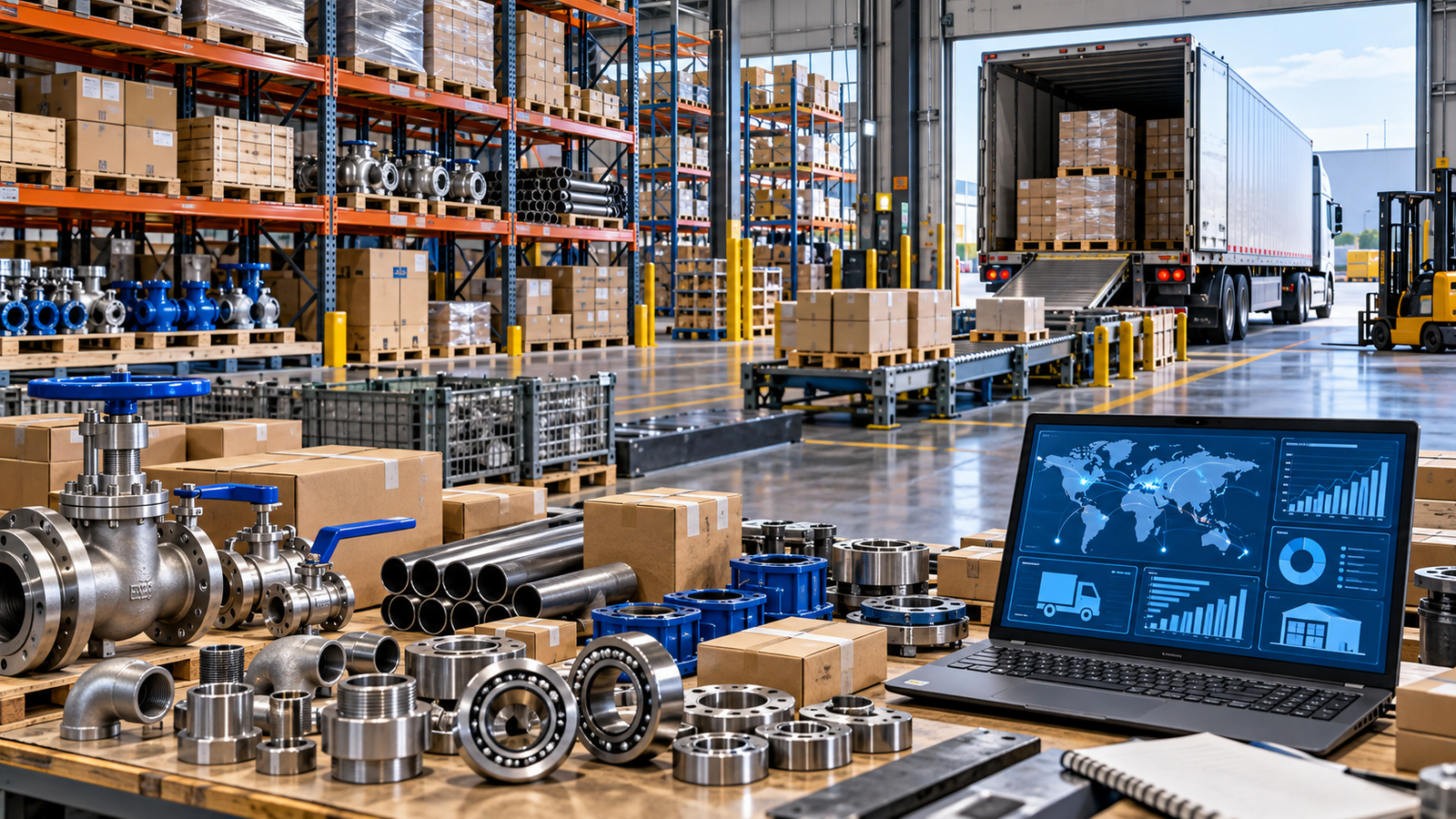 Industrial Warehouse Logistics Hub