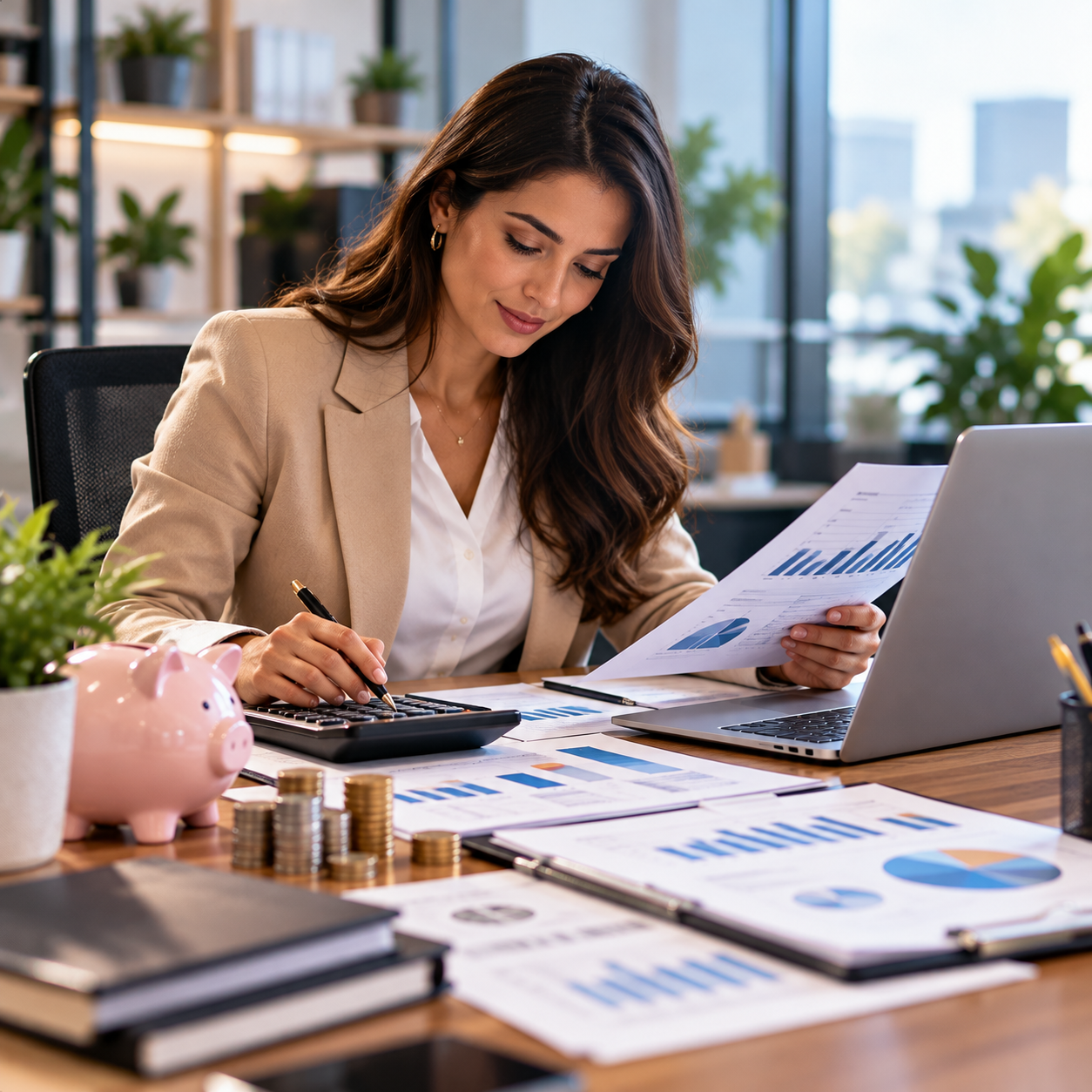 Professional Financial Analysis Workspace