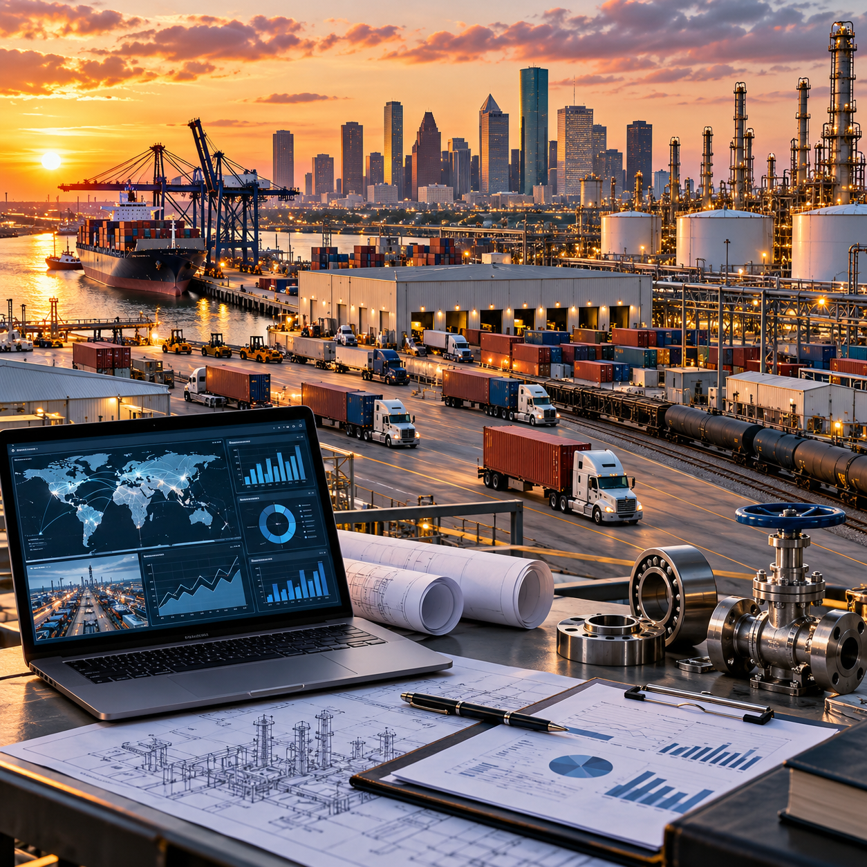 Sunset Logistics Command Center