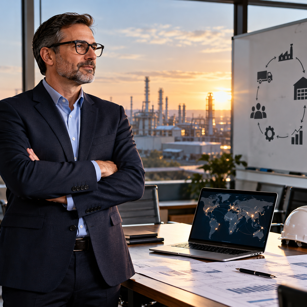 Supply Chain Leadership at Sunset